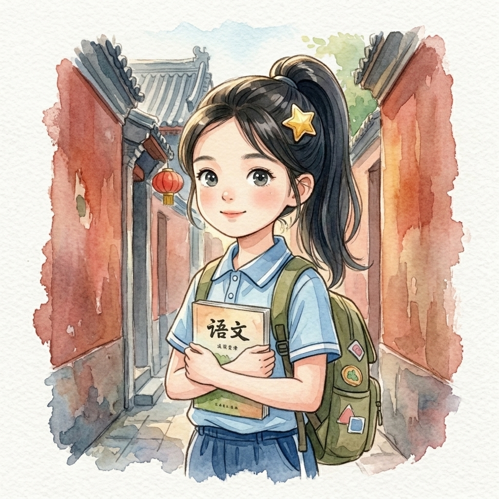 胡同里的中学生小暖